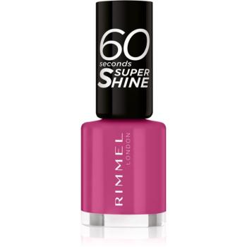 Rimmel 60 Seconds Super Shine lak na nechty odtieň 321 Pink Fields 8 ml