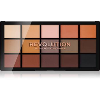 Makeup Revolution Reloaded paleta očních stínů odstín Basic Mattes 15x1,1 g