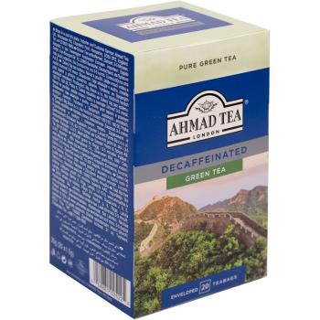 Ahmad Tea Decaffeinated Green Tea zelený čaj bez kofeinu 20x1.5 g