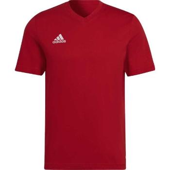 adidas ENTRADA 22 TEE Pánské triko, červená, velikost