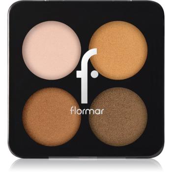 flormar Color Eyeshadow Palette paletka očních stínů odstín 003 Bronze Goddess 6 g