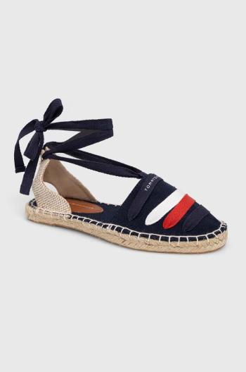 Dětské espadrilky Tommy Hilfiger tmavomodrá barva