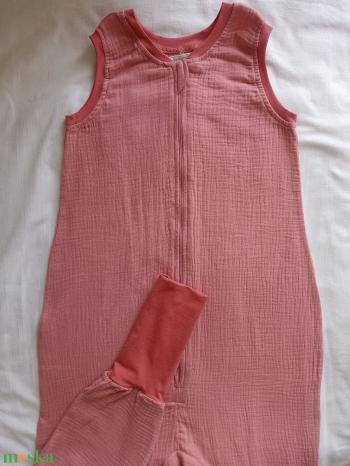 62 68 74 80 86 92 98 104 110 116 122 128 134 140 Nyári muszlin tipegő hálózsák duplagéz