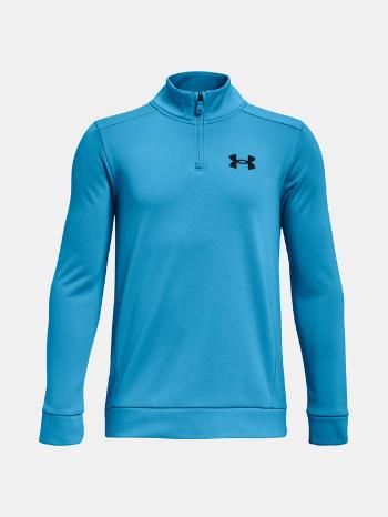 Under Armour UA Armour Fleece 1/4 Zip Mikina dětská Modrá