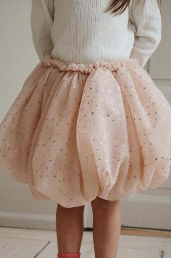 Dětská sukně Konges Sløjd FAIRY BALLOON SKIRT růžová barva, mini, áčková, KS101512