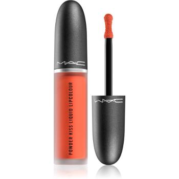 MAC Cosmetics Powder Kiss Liquid Lipcolour matná tekutá rtěnka odstín Resort Season 5 ml