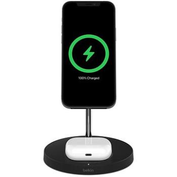 Belkin BOOST CHARGE PRO MagSafe 2v1 Bezdrátové nabíjení pro iPhone/AirPods, černá (WIZ010vfBK)