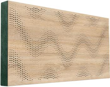 Mega Acoustic FiberPRO120 Sinus Sonoma Oak/Green Absorpční dřevěný panel