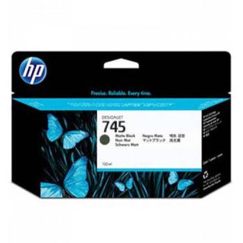 HP 745 F9J99A matná černá (matte black) originální cartridge