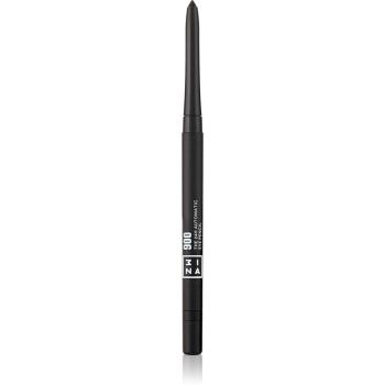 3INA The 24H Automatic Eye Pencil dlouhotrvající tužka na oči odstín 900 - Black 0,28 g