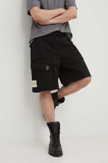 Bavlněné šortky A-COLD-WALL* ANDO CARGO SHORT černá barva, ACWMB208A