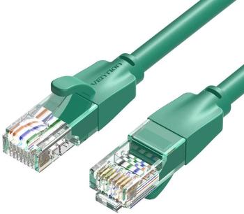 Hálózati kábel Vention Cat.6 UTP Patch Cable, 2m, zöld