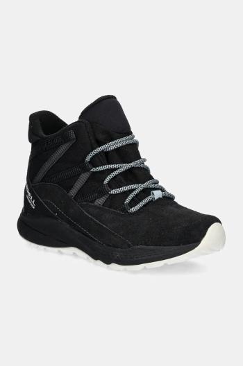 Boty Merrell Bravada Edge 2 Thermo Demi Mid Waterproof dámské, černá barva, zateplené, J036804