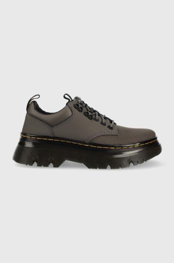 Polobotky Dr. Martens Tarik Lo zelená barva, na plochém podpatku, DM27390029.D.Tarik.Lo-Gnmtl.TAP