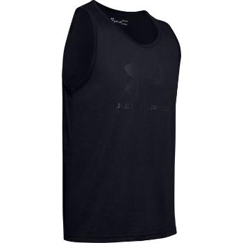 Under Armour SPORTSTYLE LOGO TANK-BLK - S