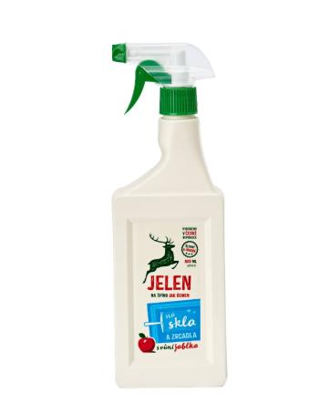 Jelen Na skla a zrcadla s vůní jablka 500 ml