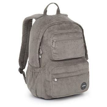 Manšestrový batoh béžový Topgal FINE 25064