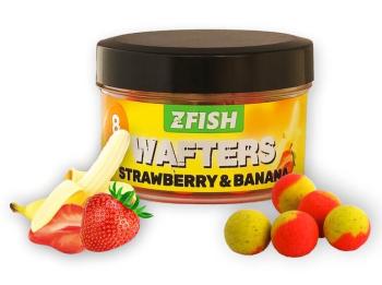 Zfish vyvážené boilie balanced wafters 8 mm 20 g - strawberry banana