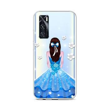 TopQ Vivo Y70 silikon Blue Princess 67186 (Sun-67186)