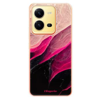 Odolné silikonové pouzdro iSaprio - Black and Pink - Vivo X80 Lite 5G