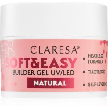 Claresa Soft&Easy Builder Gel podkladový gel na nehty odstín Natural 45 g