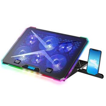 EVOLVEO Ania 9 RGB, nastavitelný podstavec pro notebook (ANIA9)