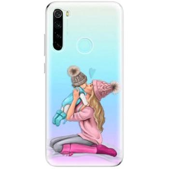 iSaprio Kissing Mom - Blond and Boy pro Xiaomi Redmi Note 8 (kmbloboy-TPU2-RmiN8)