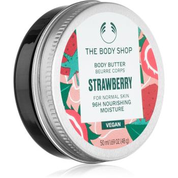 The Body Shop Strawberry Body Butter tělové máslo pro normální pokožku 50 ml