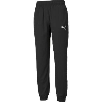 Puma ACIVE WOVEN PANTS CL Pánské kalhoty, černá, velikost