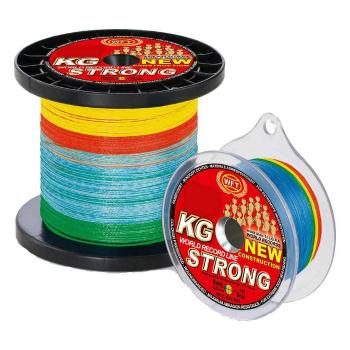 Wft šňůra kg strong multicolor 300 m - 0,18 mm 22 kg