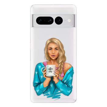 Odolné silikonové pouzdro iSaprio - Coffe Now - Blond - Google Pixel 7 Pro 5G