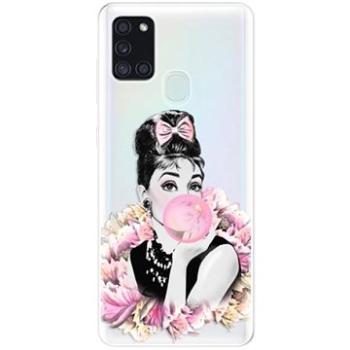 iSaprio Pink Bubble pro Samsung Galaxy A21s (pinbu-TPU3_A21s)