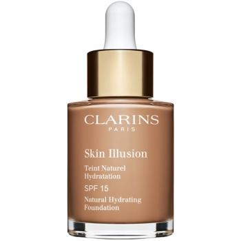 Clarins Skin Illusion Natural Hydrating Foundation rozjasňující hydratační make-up SPF 15 odstín 112.3N Sandalwood 30 ml