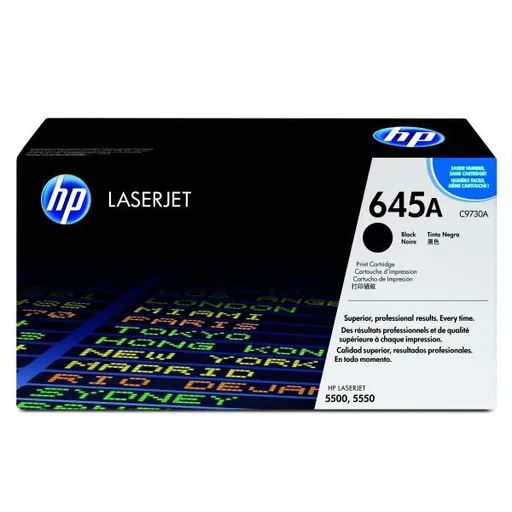 HP C9730A - originální toner HP 645A, černý, 13000 stran