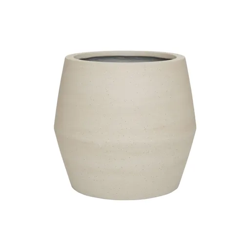 Květináč Harley, jemná béžová, více velkostí - Pottery Pots Velikost: S - ⌀ 36, v. 32 cm