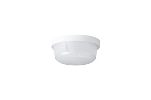 OSMONT ELE50120 ELEKTRA 3 stropní/nástěnné průmyslové plastové svítidlo bílá IP54 3000 K 8W LED