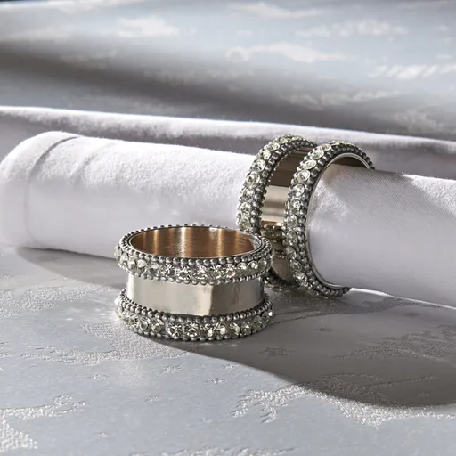 2 kroužky na ubrousky Diamant