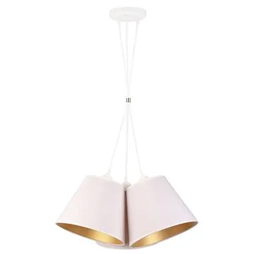 Lustr na lanku TWIGGY 3xE27/40W/230V bílá (110689)