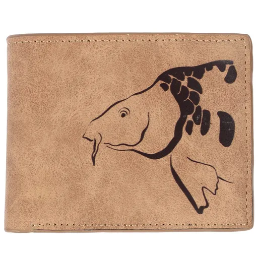 Giants fishing Peněženka hlava kapra Brown Wallet Carp Head hnědá,Giants fishing Peněženka hlava kapra Brown Wallet Carp Head hnědá