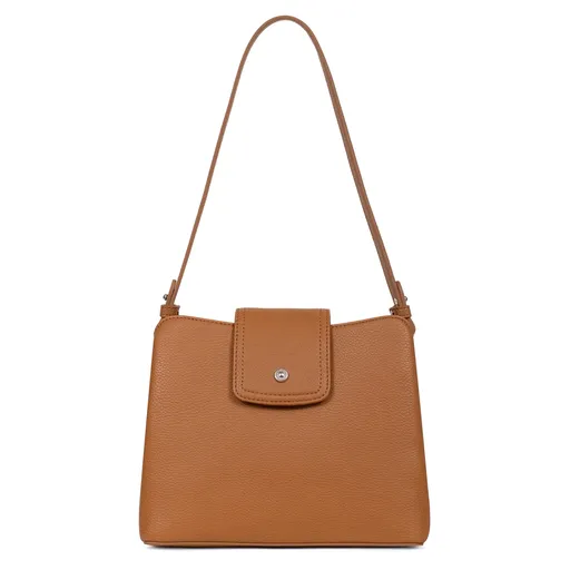 Dámská crossbody kabelka Hexagona Lencie - koňak