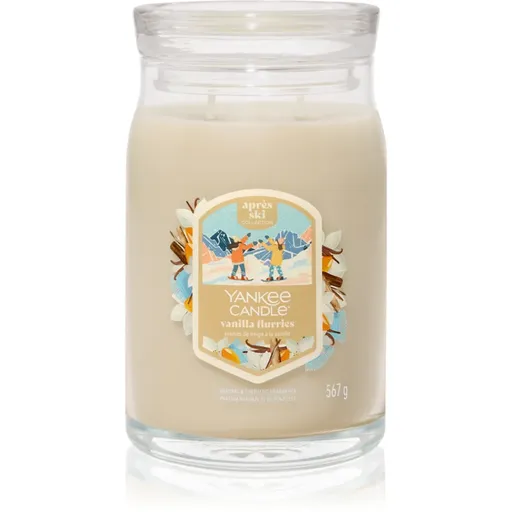 Yankee Candle Vanilla Flurries vonná svíčka Signature 567 g