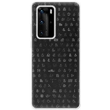 iSaprio Ampersand 01 pro Huawei P40 Pro (amp01-TPU3_P40pro)