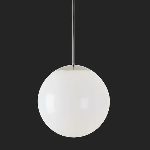 OSMONT ISI72632 ISIS P3 PM HP závěsné plastové svítidlo nerez leštěná / bílá IP40 4000 K 52W LED nouzové kombinované 3 h