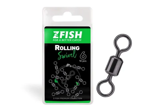 Zfish Obratlík Rolling Swivel 10ks - 10/22Kg,Zfish Obratlík Rolling Swivel 10ks - 10/22Kg