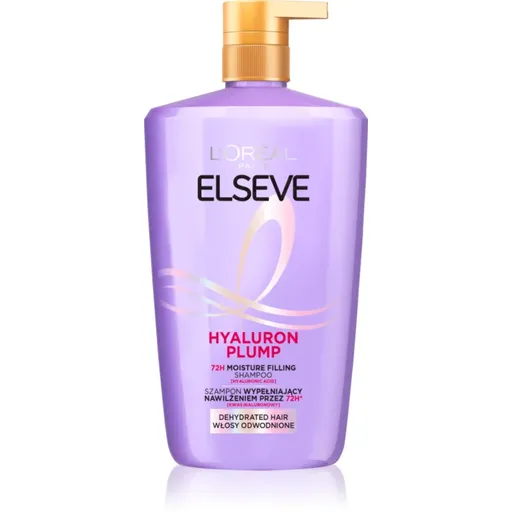 L’Oréal Paris Elseve Hyaluron Plump hydratační šampon s kyselinou hyaluronovou 1000 ml