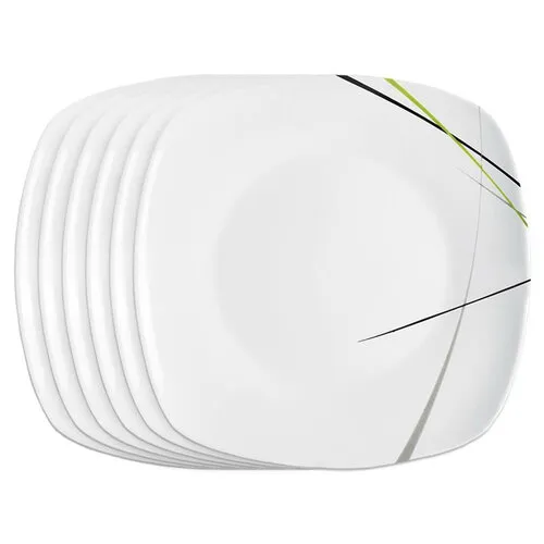 Orion Talíř porc. GREEN hran. dezert