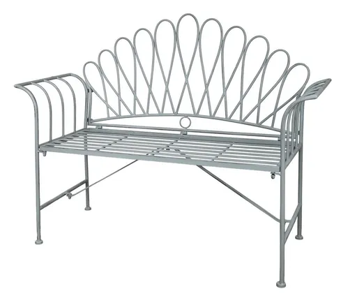 2ks bílá antik dekorace andílků s hvězdou a srdcem M - 10*7*28 cm J-Line by Jolipa