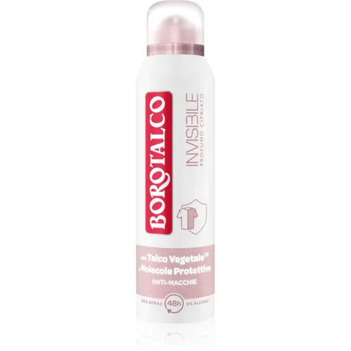 Borotalco Invisible Rose deodorant ve spreji 150 ml