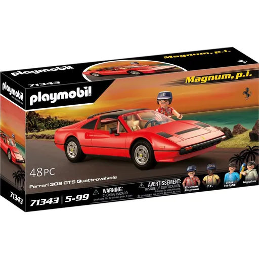 PLAYMOBIL® 71343 Magnum, p.i. Ferrari 308 GTS Quattrovalvole