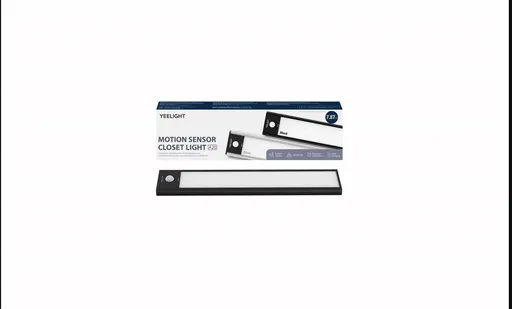 Yeelight Motion Sensor Closet Light A20-black, 2700K (teplá bílá)